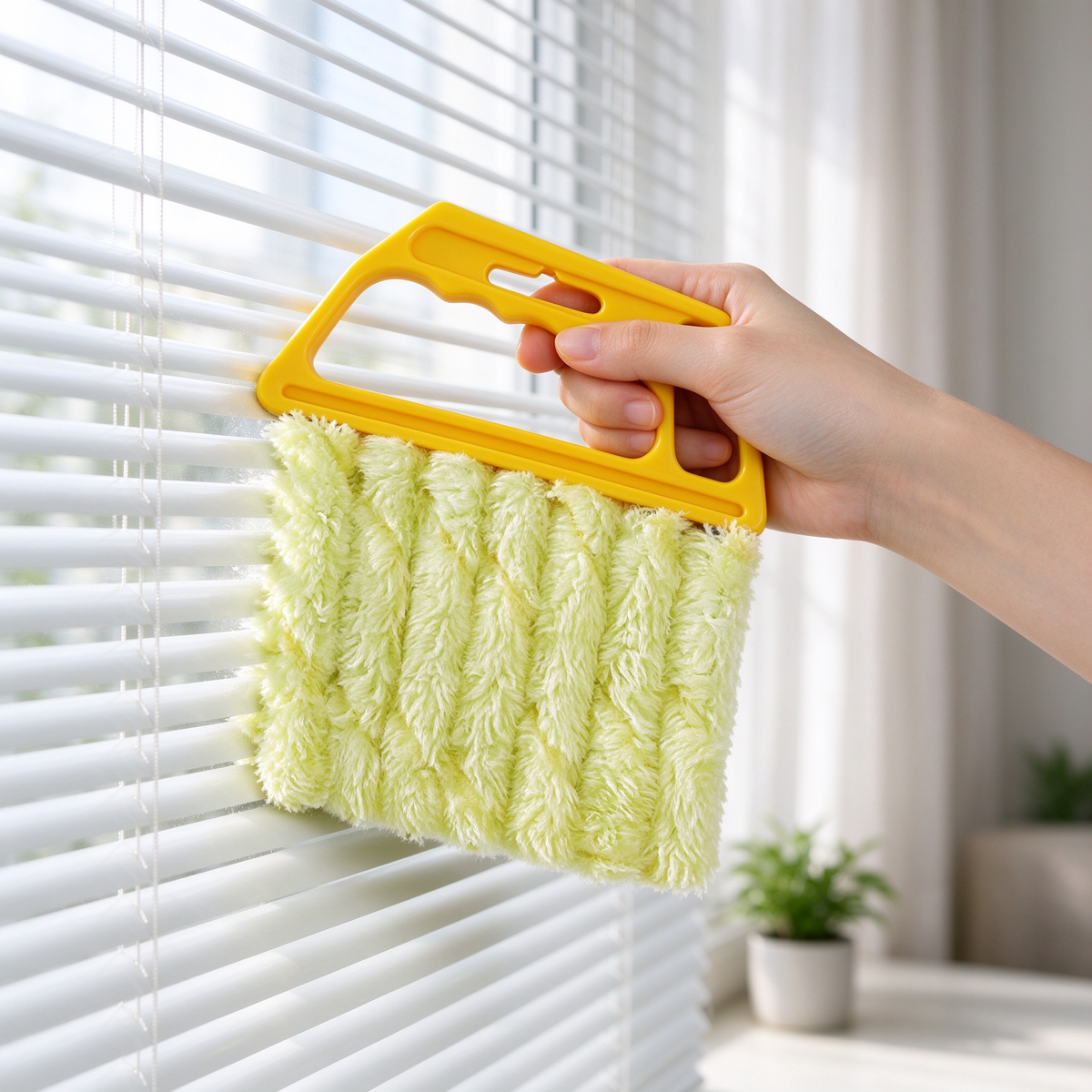 🪟 Blind Cleaner Set | Microfiber Dusting Tool | Multi-Slat Cleaning Brush