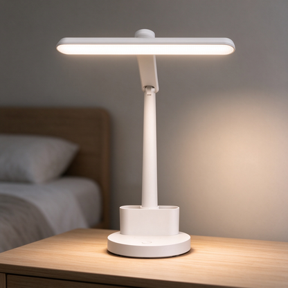 💡 LED Desk Lamp | Plastic Study Light | Adjustable Reading Lamp