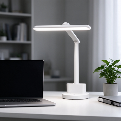 💡 LED Desk Lamp | Plastic Study Light | Adjustable Reading Lamp