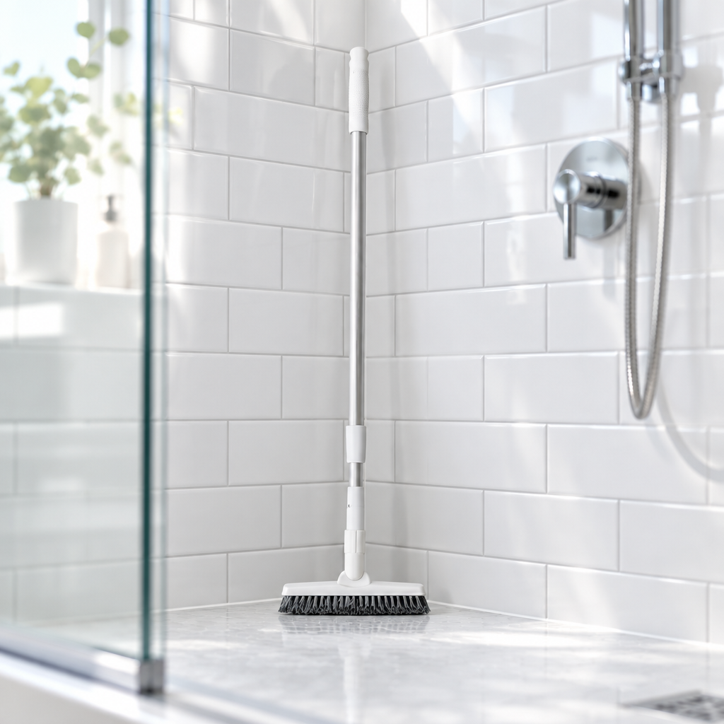 🧹 Deep Cleaning | Stainless Steel Floor Brush | Tight Gap Reach