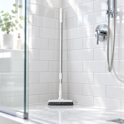 🧹 Deep Cleaning | Stainless Steel Floor Brush | Tight Gap Reach