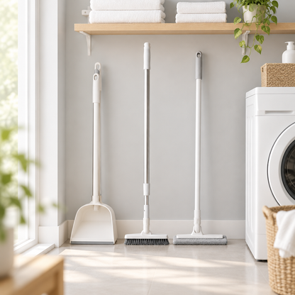 🧹 Deep Cleaning | Stainless Steel Floor Brush | Tight Gap Reach