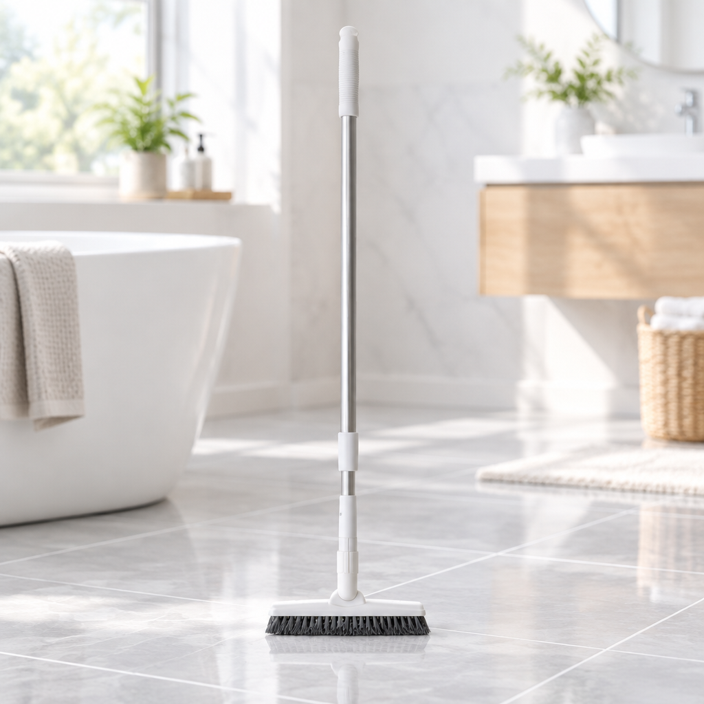 🧹 Deep Cleaning | Stainless Steel Floor Brush | Tight Gap Reach