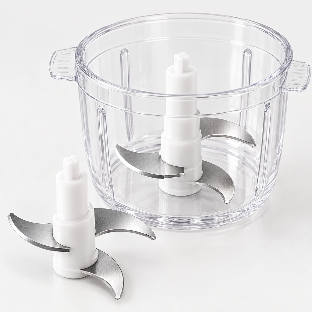 🧄 Food Chopper | Multi-Bowl Kitchen Tool | Electric Seasoning Prep Helper