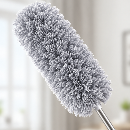 🪶 Extendable Duster | Microfiber Cleaning Tool | High-Reach Dust Cleaner